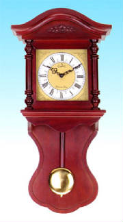 28266woodenmahoganywallclock.jpg