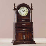 34819woodmantelclockwithdrawers.jpg